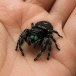ARAÑA SALTARINA AUDAX ADULTA